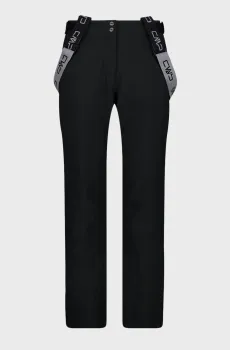 Женские черные лыжные брюки Черный 40 CMP 34W4496-U901