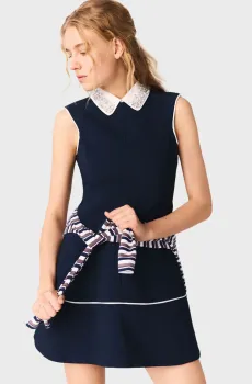 Женское темно-синее платье Синий 38 MAJE MFPRO04574_Navy