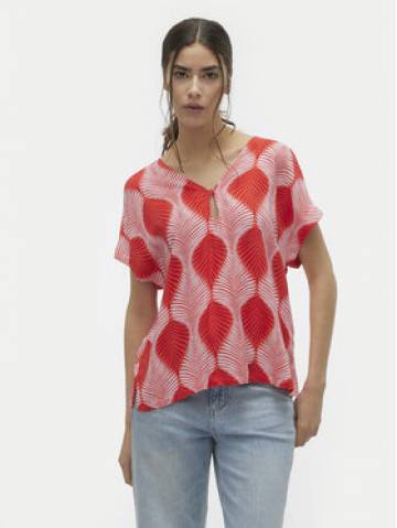Vero Moda Блузка Tula 10308984 Червоний Regular Fit Vero Moda Блузка Tula 10308984 Червоний Regular Fit