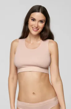 Женский пудровый топ Розовый 40 MARC&ANDRE S23-0766-TPS-SY