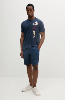 Льняные шорты MC2 Saint Barth