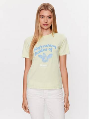 Guess Футболка Fruits W3GI24 I3Z14 Зелений Regular Fit Guess Футболка Fruits W3GI24 I3Z14 Зелений Regular Fit