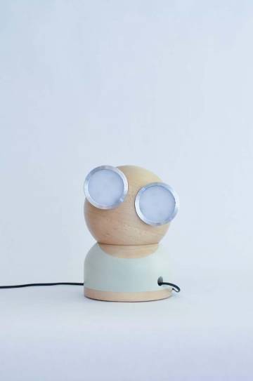 Ночная лампа led Design Nest Mr Watt Goggle White Ночная лампа led Design Nest Mr Watt Goggle White