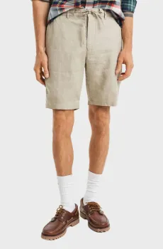 Мужские бежевые льняные шорты RELAXED LINEN DS Бежевый XXL Gant 205073
