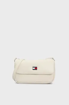Женская белая сумка TJW PILLOW FLAP CROSSOVER Белый ONESIZE Tommy Jeans AW0AW16978