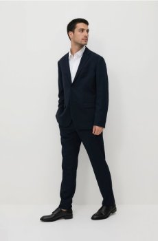 Reserved - Блейзер regular fit - темно-синій - ZI514-59X