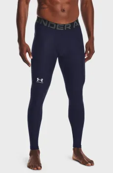 Мужские темно-синие тайтсы UA HG Armour Leggings Синий S Under Armour 1361586-410