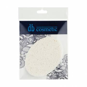 Спонж для умывания db cosmetic 977 Овал, белый, 9 см Спонж для умывания db cosmetic 977 Овал, белый, 9 см