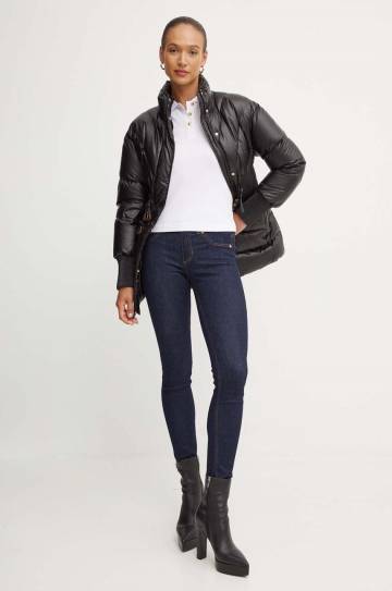 Пуховая куртка Versace Jeans Couture женская цвет чёрный зимняя 77HAUD15 CQ06D Пуховая куртка Versace Jeans Couture женская цвет чёрный зимняя 77HAUD15 CQ06D