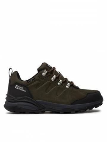 Jack Wolfskin Трекінгові черевики Refugio Texapore Low M 4049851 Зелений Jack Wolfskin Трекінгові черевики Refugio Texapore Low M 4049851 Зелений