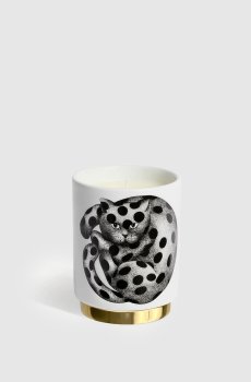 Ароматическая свеча - High Fidelity в фарфоровом подсвечнике