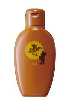 Лосьон для загара Omi Brotherhood Menturm Sun Bears Suntan Lotion SPF 4, 100 г