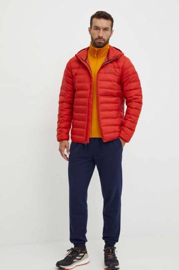 Спортивная кофта Jack Wolfskin Baiselberg цвет оранжевый однотонная Спортивная кофта Jack Wolfskin Baiselberg цвет оранжевый однотонная