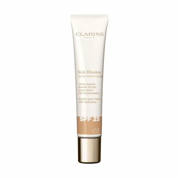 Тональный крем для лица Clarins Skin Illusion Tinted Moisturizer SPF 25, 03, 40 мл Тональный крем для лица Clarins Skin Illusion Tinted Moisturizer SPF 25, 03, 40 мл