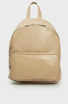 Женский бежевый рюкзак Бежевый ONESIZE Replay FW3498.000.M0344
