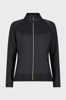 Женская черная ветровка Stretch Performance Черный XXS CMP 34E2966-U423