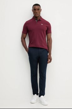 Хлопковое поло Barbour Tartan Pique Polo