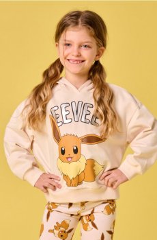 Кофта з принтом Pokémon - бежевий