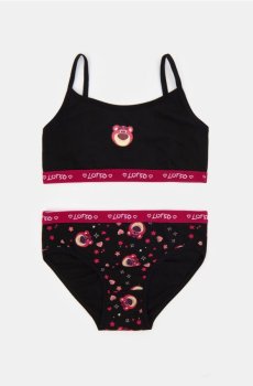 Комплект білизни Toy Story - темно-сірий