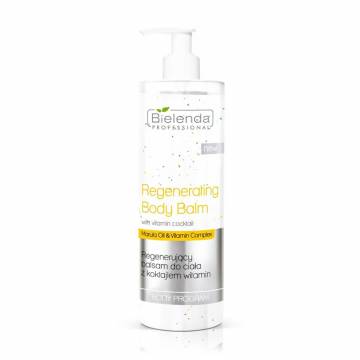 Регенерирующий бальзам для тела Bielenda Professional Body Program Regenerating Body Balm с коктейлем витаминов, 490 мл Регенерирующий бальзам для тела Bielenda Professional Body Program Regenerating Body Balm с коктейлем витаминов, 490 мл