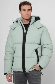 Мужской мятный пуховик Ментоловый M HUGO 50549236;338