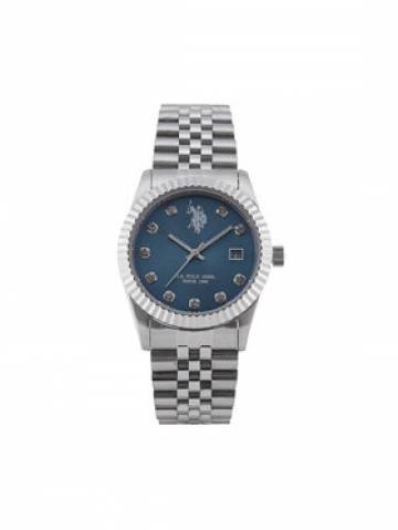 U.S. Polo Assn. Годинник Audrey USP8054AQ Срібний U.S. Polo Assn. Годинник Audrey USP8054AQ Срібний