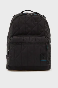 Мужской черный рюкзак EMBLEM AOP PUFFER Черный ONESIZE Calvin Klein LV04D3474G