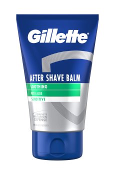 Бальзам после бритья Gillette Успокаивающий с алоэ вера, 100 мл