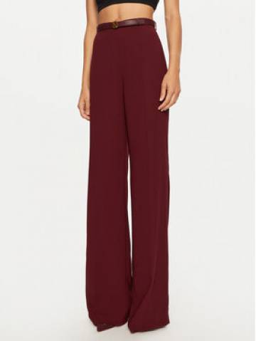 Elisabetta Franchi Штани з тканини PA-061-47E2-V300 Бордовий Regular Fit Elisabetta Franchi Штани з тканини PA-061-47E2-V300 Бордовий Regular Fit