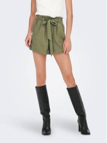 JDY Шорти з тканини Say 15225921 Зелений Regular Fit JDY Шорти з тканини Say 15225921 Зелений Regular Fit