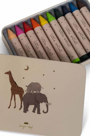 Восковые мелки Konges Sløjd CRAYONS BEES WAX 10 PCS 10 шт KS101468 Восковые мелки Konges Sløjd CRAYONS BEES WAX 10 PCS 10 шт KS101468