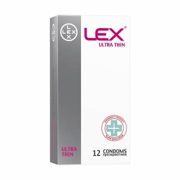 Презервативы LEX Ultra Thin, 12 шт Презервативы LEX Ultra Thin, 12 шт