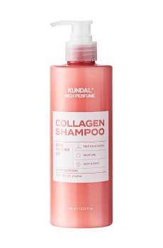 Шампунь для волос Kundal Rich Perfume Collagen Shampoo, Cherry Blossom, с коллагеном, 400 мл
