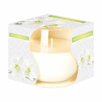 Ароматическая свеча Bispol Scented Candle White Flowers, 130 г (sn71/179) Ароматическая свеча Bispol Scented Candle White Flowers, 130 г (sn71/179)