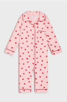 Бавовняний сліп для немовлят - пастельний рожевий