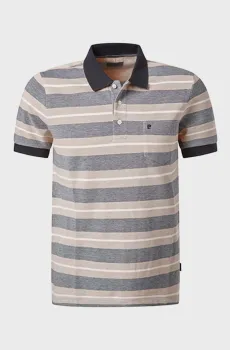 Мужское поло в полоску Разноцветный 3XL Pierre Cardin PC.-C5 21424.2116