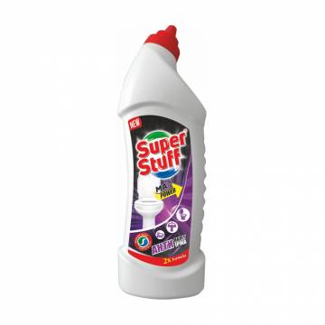 Гель для чистки унитазов Super Stuff Max Power, 1 л Гель для чистки унитазов Super Stuff Max Power, 1 л