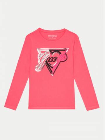 Guess Блузка J4BI04 J1314 Рожевий Regular Fit Guess Блузка J4BI04 J1314 Рожевий Regular Fit
