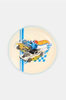 Керамічна тарілка Hot Wheels - різнобарвний