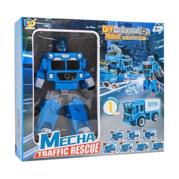 Игровой робот-трансформер машинка DADE TOYS с/х техника (D622-H605G)