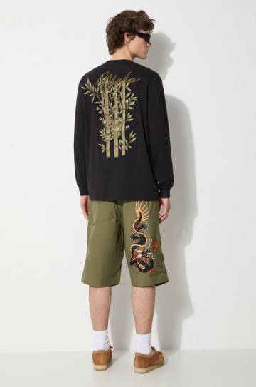 Шорты Maharishi Original Dragon Loose Snoshorts мужские цвет зелёный 5070.OLIVE Шорты Maharishi Original Dragon Loose Snoshorts мужские цвет зелёный 5070.OLIVE
