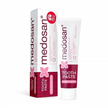 Интенсивная отбеливающая зубная паста Medosan LumiWhite Pro Toothpaste, 75 мл