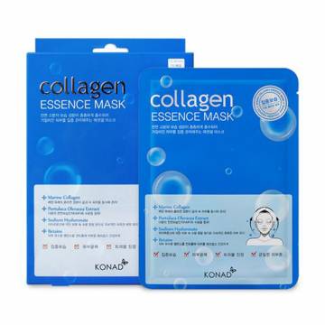 Уценка! Питательная тканевая маска для лица Konad Collagen Essence Mask, 10*19 мл Уценка! Питательная тканевая маска для лица Konad Collagen Essence Mask, 10*19 мл