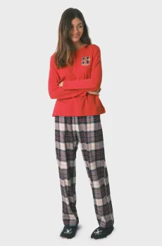 Женская пижама (лонгслив, брюки) Hogwarts Разноцветный L womensecret 3132256