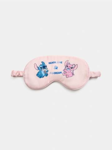 Маска для сну Stitch - пастельний рожевий Маска для сну Stitch - пастельний рожевий