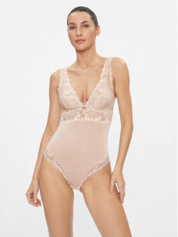 Emporio Armani Underwear Боді 164743 3F221 03050 Бежевий Emporio Armani Underwear Боді 164743 3F221 03050 Бежевий