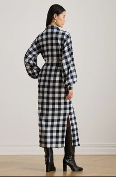 Хлопковое платье Lauren Ralph Lauren