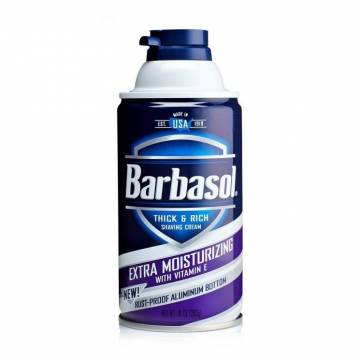 Мужская пена для бритья Barbasol Thick & Rich Shaving Cream Extra Moisturizing, 283 г Мужская пена для бритья Barbasol Thick & Rich Shaving Cream Extra Moisturizing, 283 г