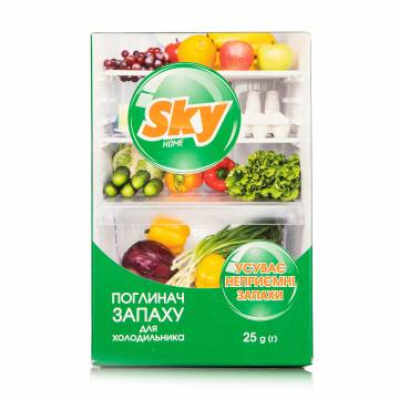 Поглотитель запаха для холодильника Sky Style, 25 г Поглотитель запаха для холодильника Sky Style, 25 г