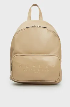 Женский бежевый рюкзак Бежевый ONESIZE Replay FW3498.000.M0344